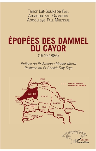 Épopées des Dammel du Cayor, 1549-1886