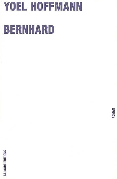 Bernhard : roman