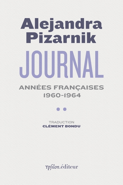 Journal : années françaises 1960-1964
