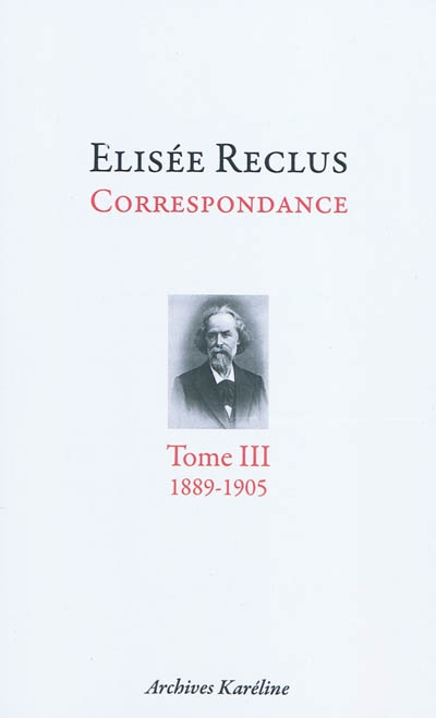 Correspondance 3 , 1889-1905