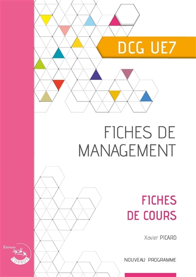 Fiches de management : diplôme de comptabilité et de gestion : UE 7 : fiches de cours