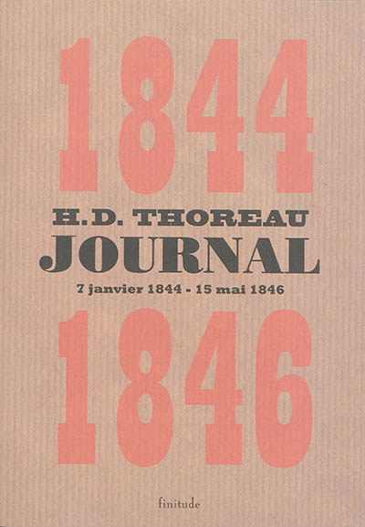 Journal. 3 , 7 janvier 1844-15 mai 1846