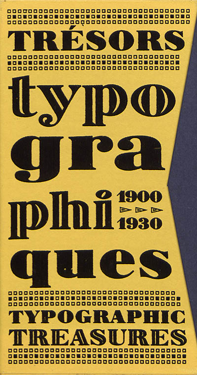 Trésors typographiques : 1900-1930