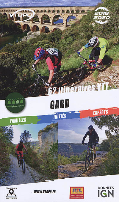 Gard : 62 itinéraires VTT