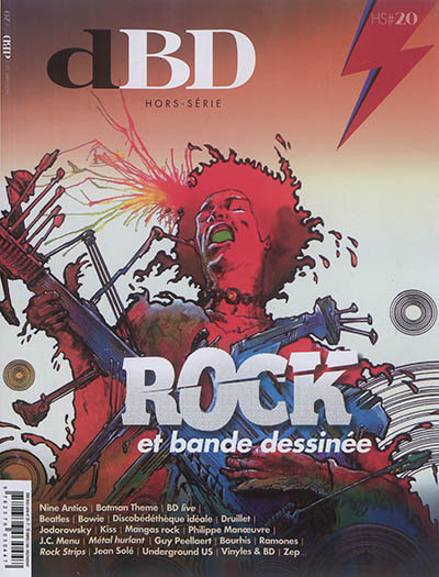 DBD, hors série. . 20 , Rock et bande dessinée