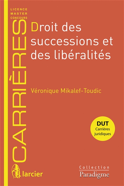 Droit des successions et des libéralités