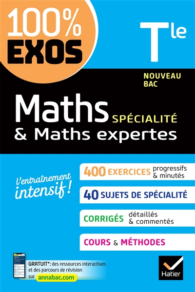 Maths spécialité & maths expertes : Tle