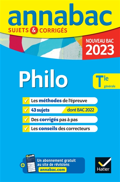 Philo terminale générale : nouveau bac 2023