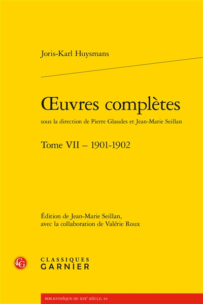Oeuvres complètes. 7 , 1901-1902