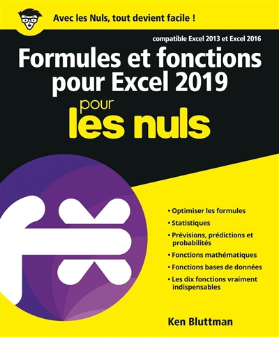 Formules et fonctions pour Excel 2019