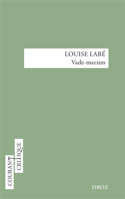 Louise Labé vade-mecum