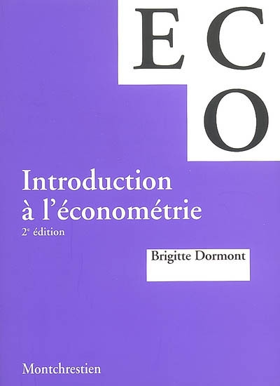 Introduction à l'économétrie
