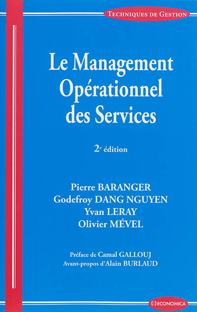 Le management opérationnel des services