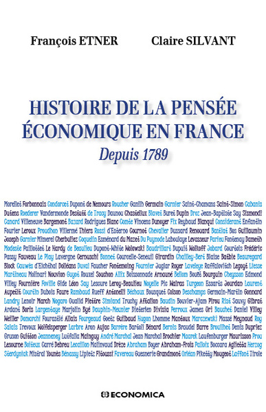 Histoire de la pensée économique en France : depuis 1789