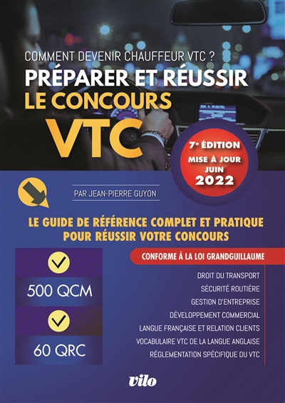 Préparer et réussir le concours VTC : comment devenir chauffeur VTC ?