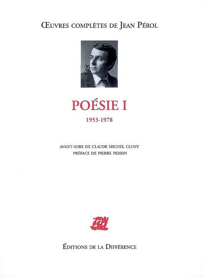 Poésie. I , 1953-1978