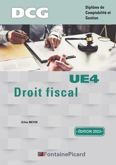 Droit fiscal, UE4 : DCG, diplôme de comptabilité et gestion