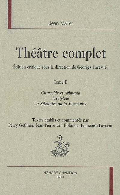 Théâtre complet. Tome II