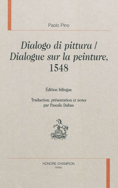 Dialogo di pittura, 1548