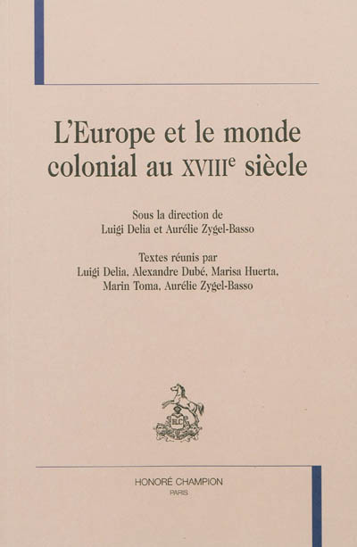 L'Europe et le monde colonial au XVIIIe siècle