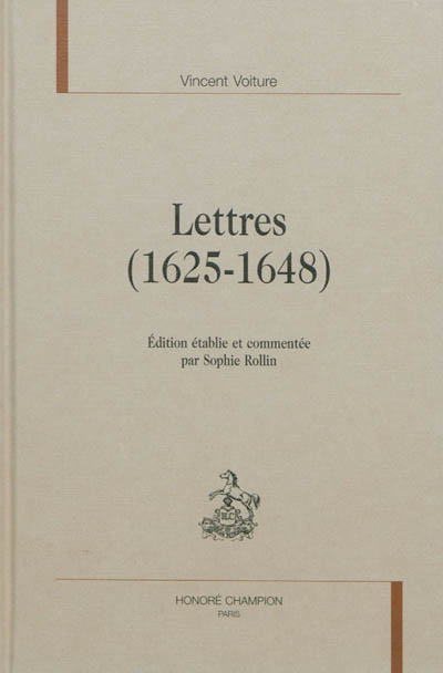 Lettres : 1625-1648