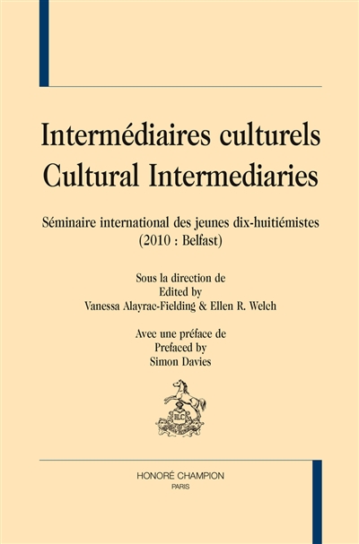 Intermédiaires culturels = Cultural intermediaries