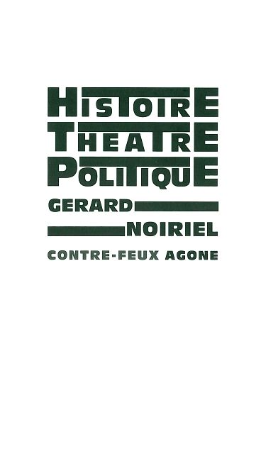 Histoire, théâtre, politique