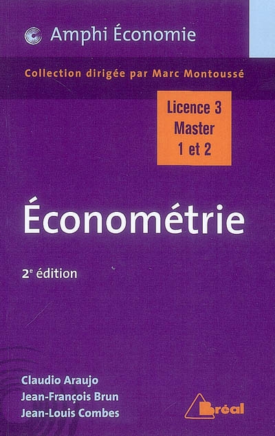 Économétrie : licence, master
