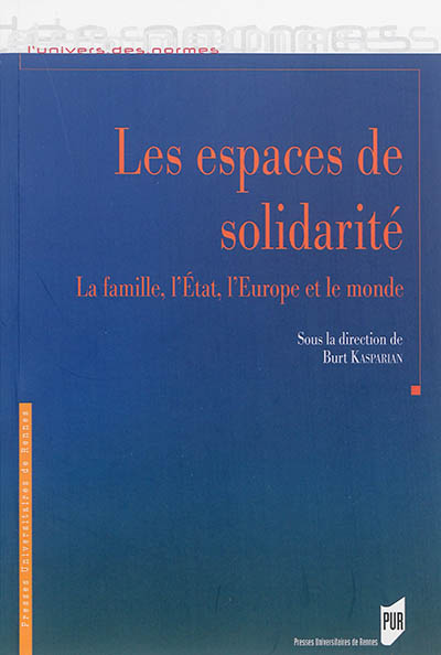 Les espaces de solidarité : la famille, l'État, l'Europe et le monde
