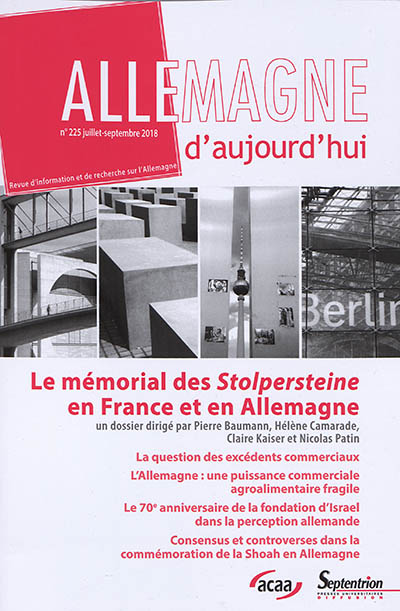 Le mémorial des Stolpersteine en France et en Allemagne