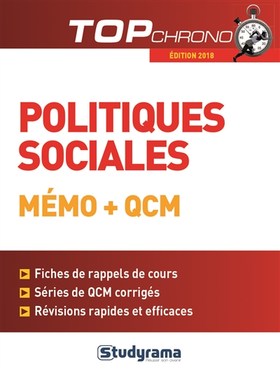 Politiques sociales : mémo + QCM