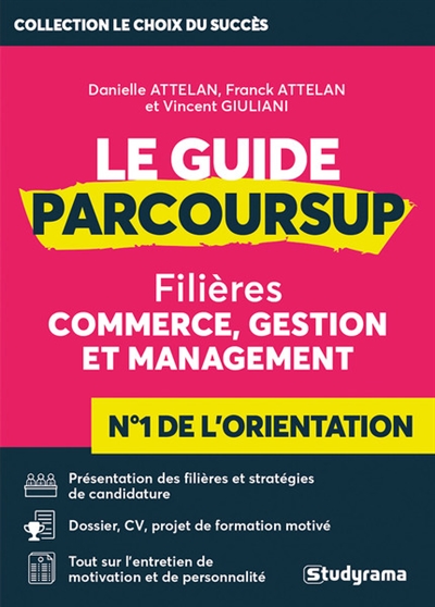Guide Parcoursup : filières commerce, gestion et management