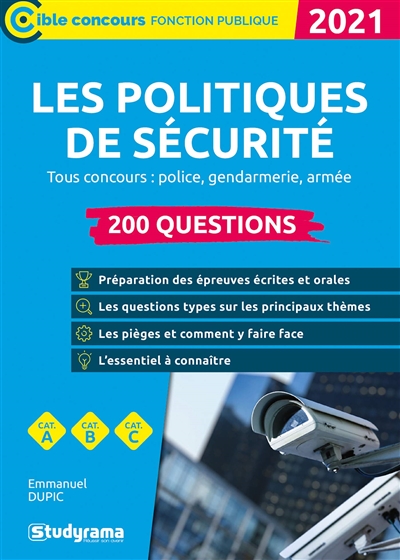 200 questions sur les politiques de sécurité
