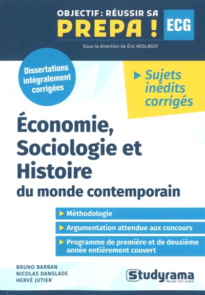 Annales et sujets inédits d'économie, sociologie et histoire du monde contemporain