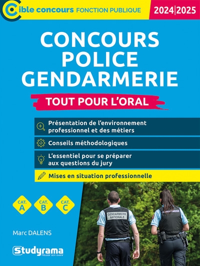 Concours police, gendarmerie : tout pour l'oral