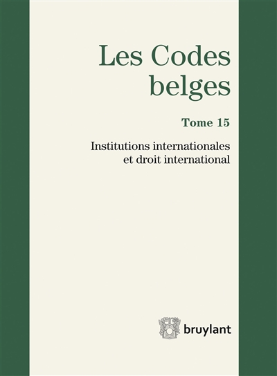 Institutions internationales et droit international 2016