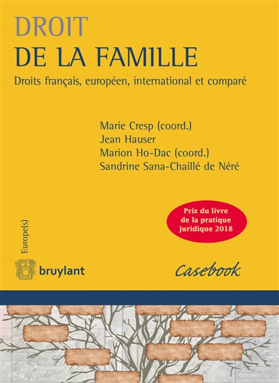Droit de la famille : droits français, européen, international et comparé