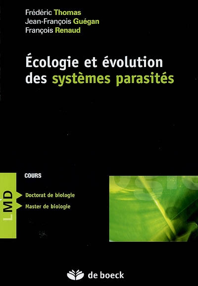 Écologie et évolution des systèmes parasités : cours