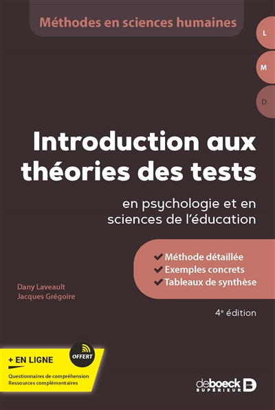 Introduction aux théories des tests en psychologie et en sciences de l'éducation
