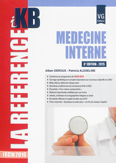 Médecine interne : 3e édition - 2015