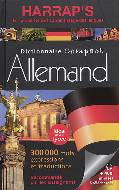 Dictionnaire compact allemand : français-allemand, allemand-français