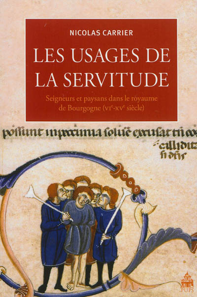 Les usages de la servitude : seigneurs et paysans dans le royaume de Bourgogne (VIe-XVe siècle)