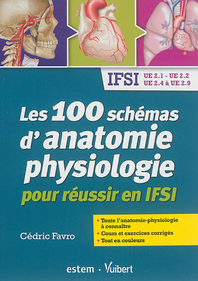 Les 100 schémas d'anatomie physiologie pour réussir en IFSI