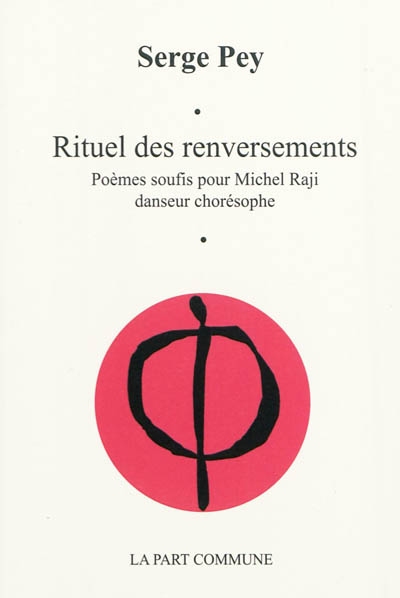Rituel des renversements : poèmes soufis pour Michel Raji, danseur chorésophe