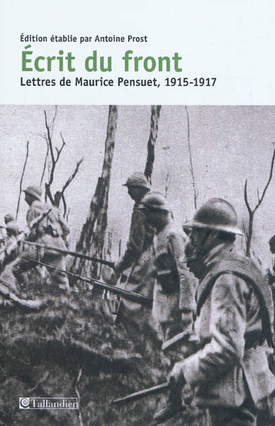Écrit du front : lettres de Maurice Pensuet, 1915-1917