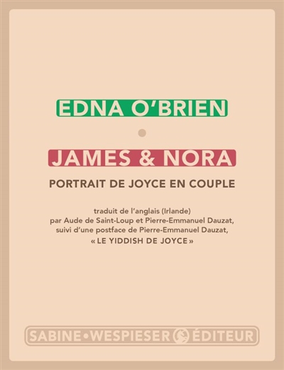 James & Nora : portrait de Joyce en couple "Le yiddish de Joyce"