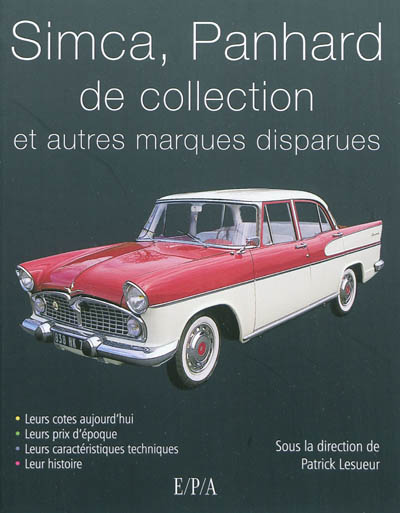 Simca, Panhard de collection et autres marques disparues