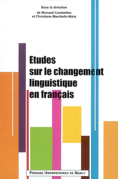 Études sur le changement linguistique en français