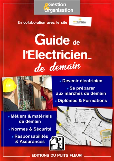 Guide de l'électricien... de demain : devenir électricien, se préparer aux marchés de demain, diplômes et formations, métiers et matériels de demain, normes et sécurité, responsabilités et assurances