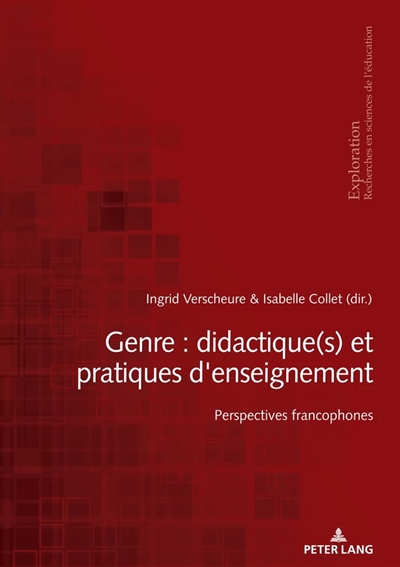 Genre : didactique(s) et pratiques d'enseignement : perspectives francophones